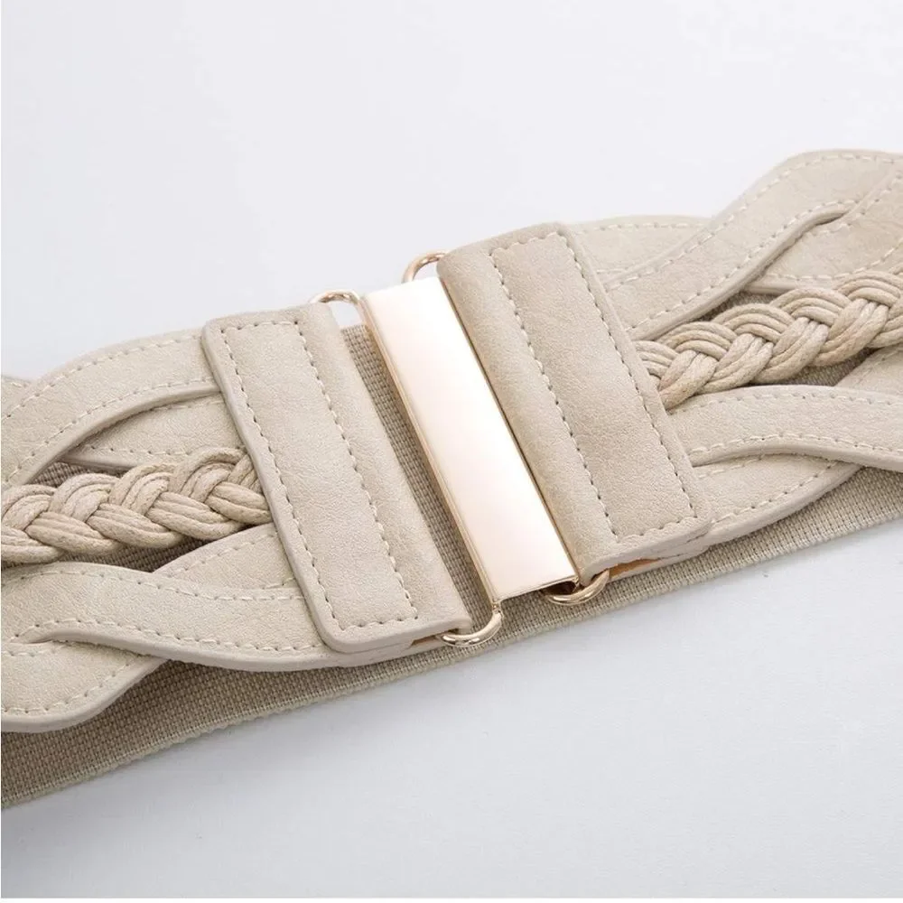Wide Boho Waist Belt
